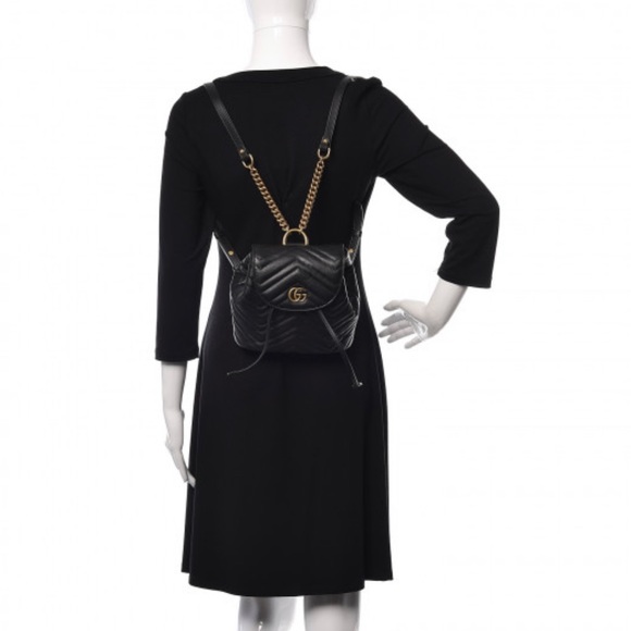 GG Marmont Mini Backpack - Picture 6 of 14